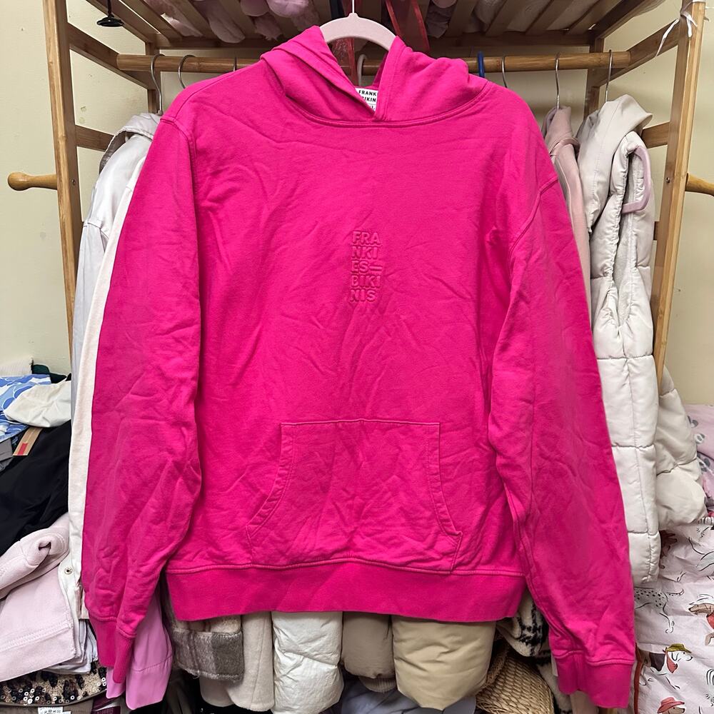 Frankie’s Bikinis Aiden Sweatshirt Rosewood Pink Size XL